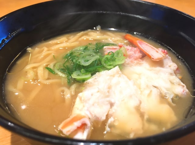 蟹ラーメン